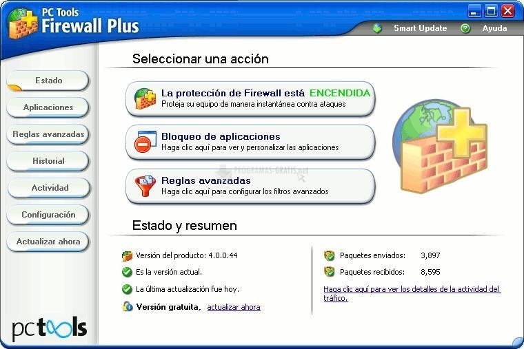 screenshot-PC Tools Firewall Plus-1