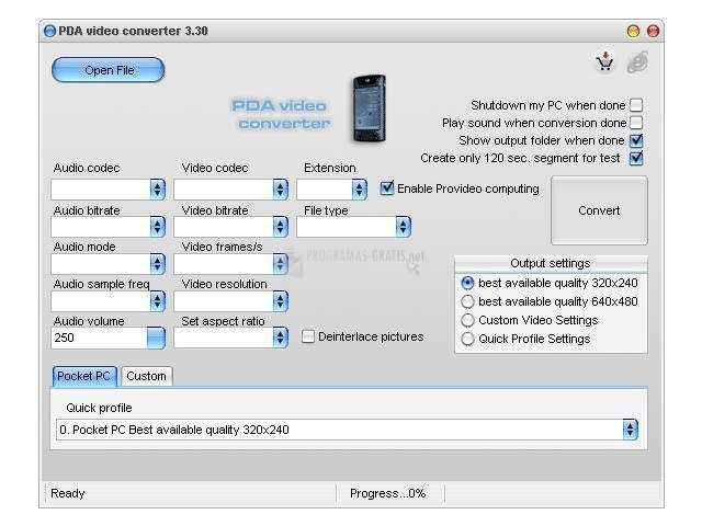 screenshot-PDA video converter-1