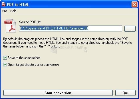 screenshot-PDF to HTML converter-1