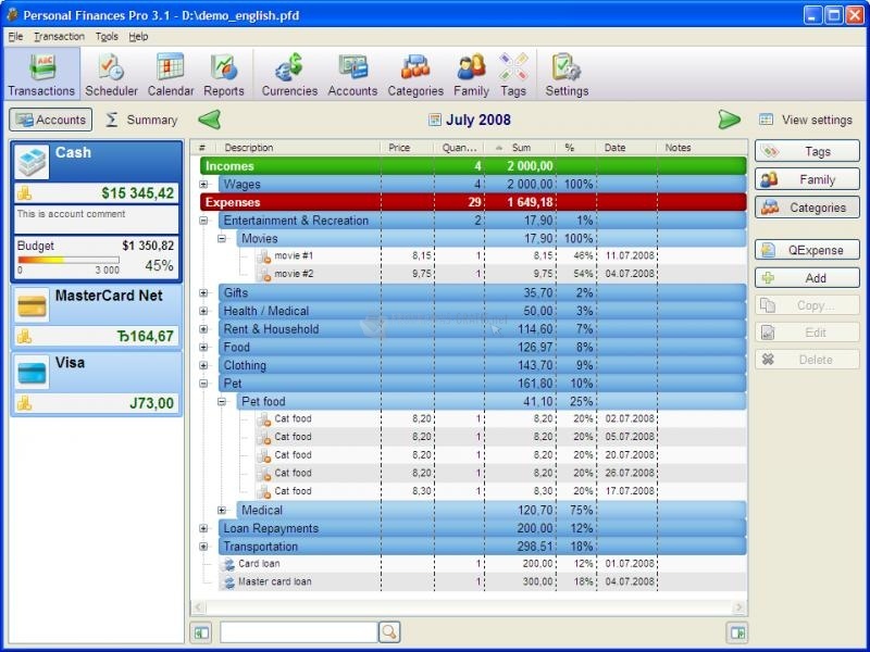 screenshot-Personal Finances Pro-1