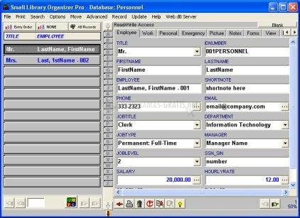 screenshot-Personnel Organizer Pro-1