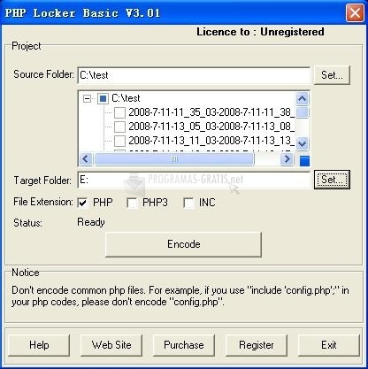 screenshot-PHP Locker-1