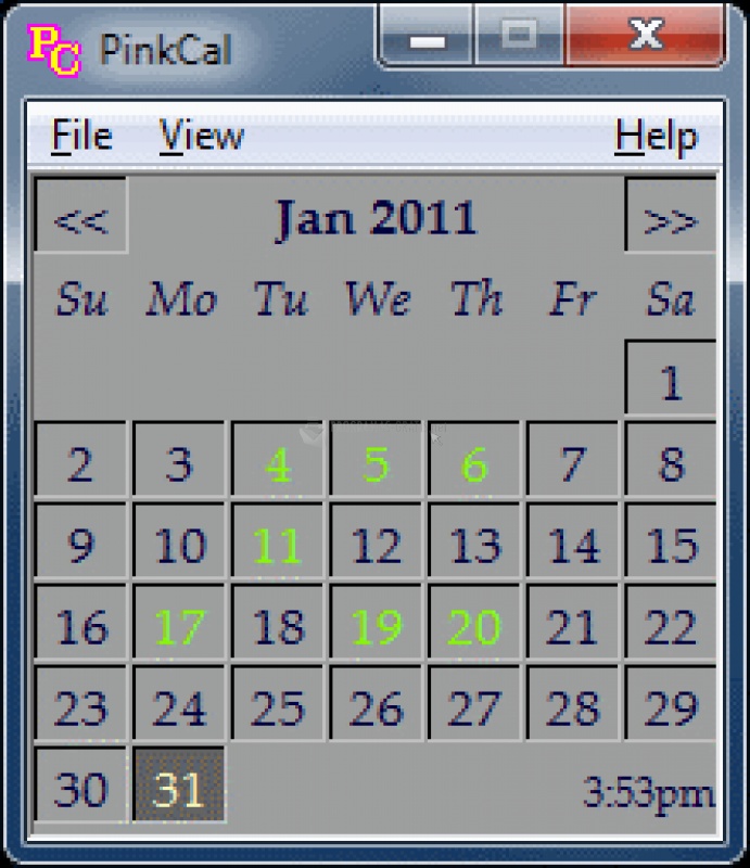 screenshot-Pink Calendar and Day Planner-1