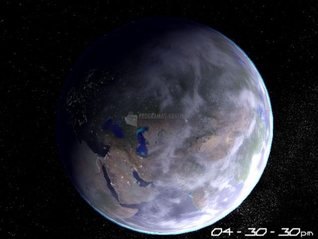 screenshot-Planet Earth 3D Screensaver-1