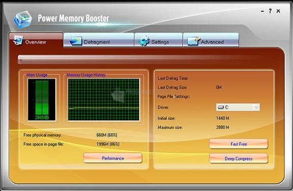 screenshot-Power Memory Booster Free Version-1