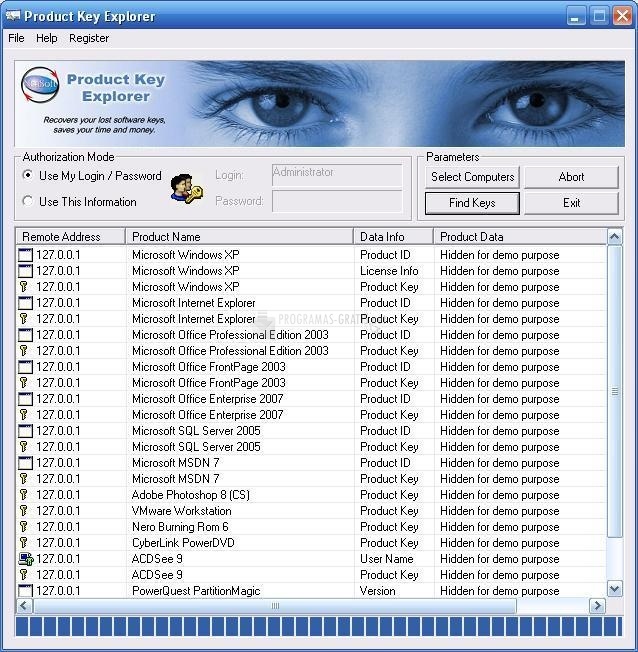 screenshot-Product Key Explorer-1