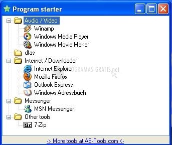 screenshot-Program Starter-1