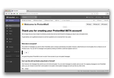 protonmail free account