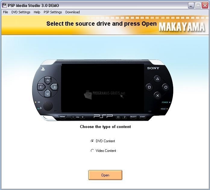 screenshot-PSP Media Studio-1