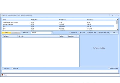 screenshot-Puran File Recovery-2
