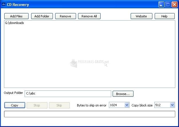 screenshot-PVRSoft CD Recovery-1