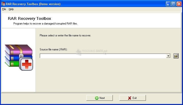 screenshot-RAR Recovery Toolbox-1