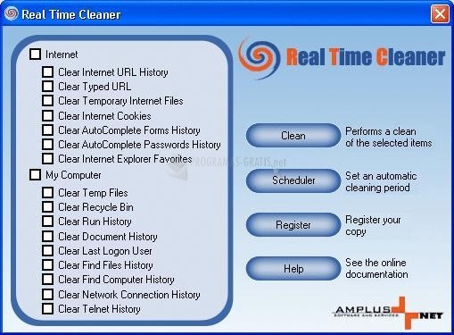 screenshot-Real Time Cleaner-1