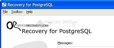 screenshot-Recovery for PostgreSQL-1