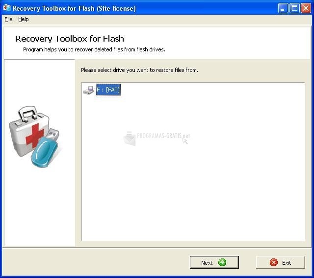 screenshot-Recovery Toolbox for Flash-1