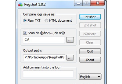 screenshot-Regshot-1