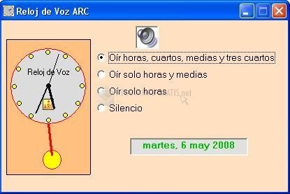 screenshot-Reloj de Voz ARC-1