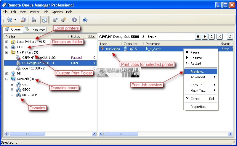 screenshot-Remote Queue Manager-1