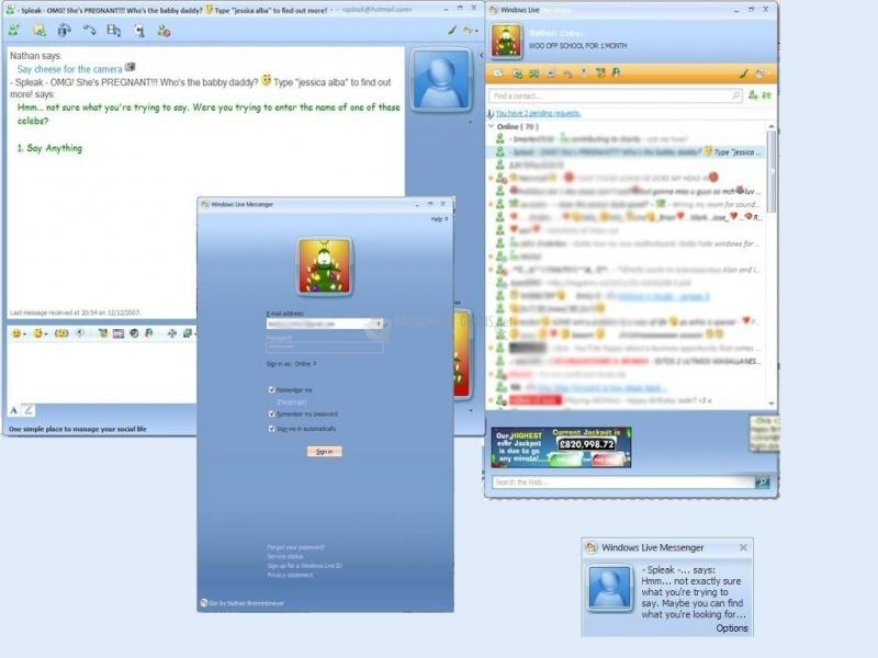 screenshot-Ribbon Messenger-1