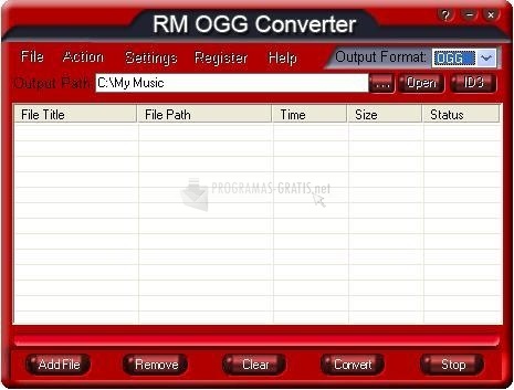 screenshot-RM OGG Converter-1