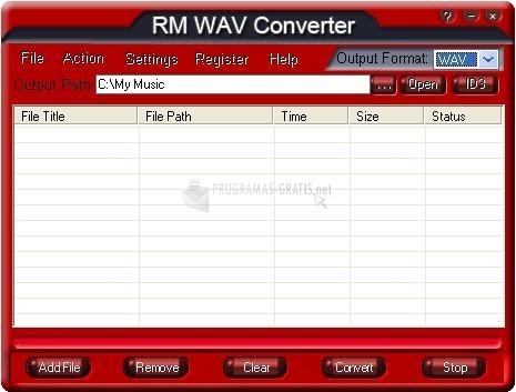 screenshot-RM WAV Converter-1