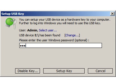 screenshot-Rohos Logon Key Free-2