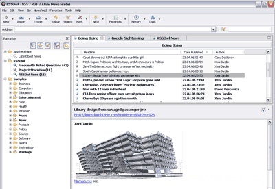rssowl full article in news pane