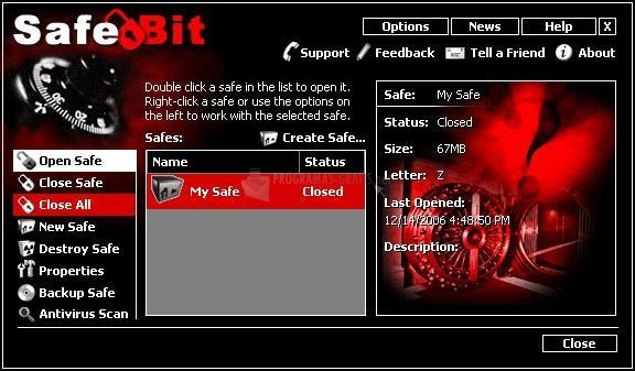 screenshot-SafeBit Disk Encryption-1