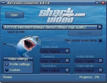 screenshot-Shark AVI Video converter-1