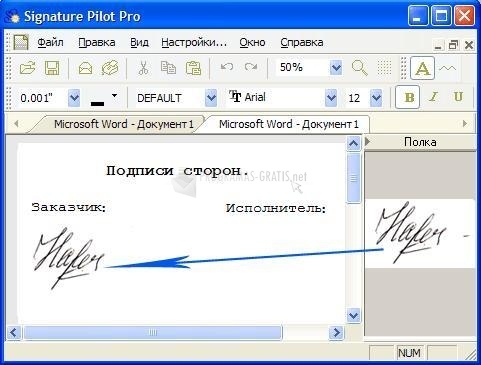 screenshot-Signature Pilot Pro-1
