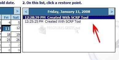 screenshot-Single Click Restore Point-1