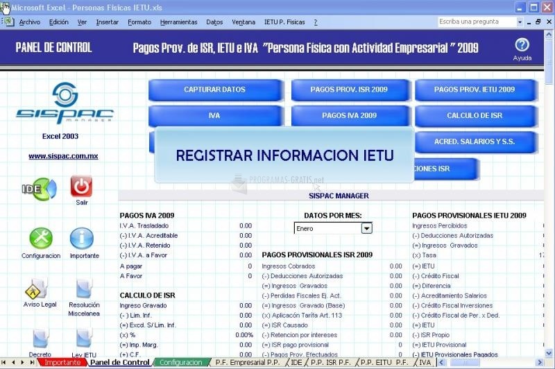 screenshot-SISPAC Impuestos IETU, ISR e IVA-1
