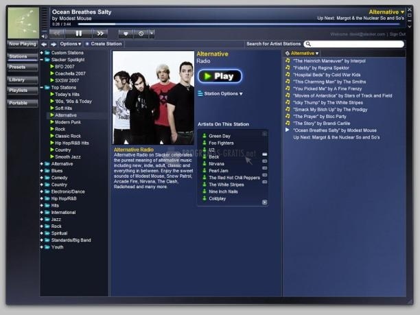 screenshot-Slacker Software Player-1