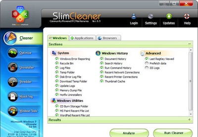 slimcleaner free complete program download