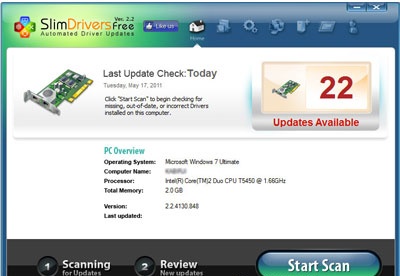 screenshot-SlimDrivers Free-1