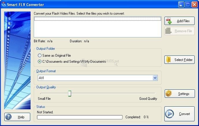 screenshot-Smart FLV Converter Standard-1