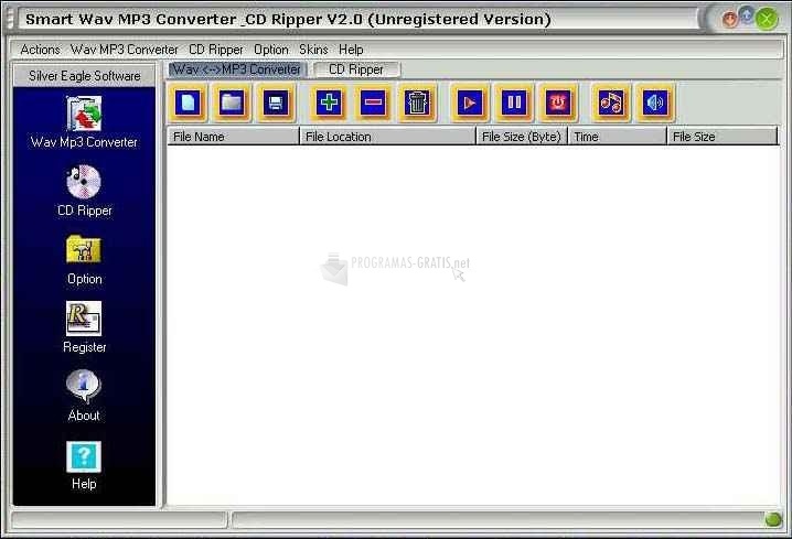 screenshot-Smart WAV MP3 Converter-1