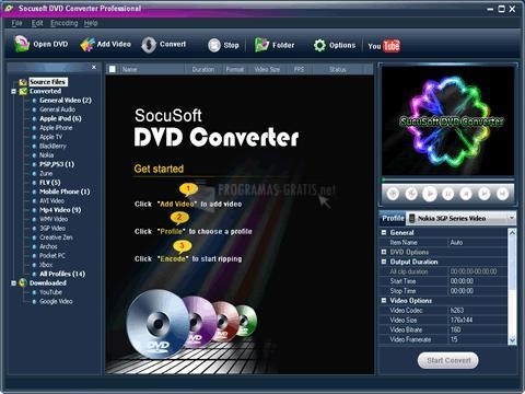screenshot-SocuSoft DVD Converter Pro-1