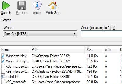 screenshot-Softperfect File Recovery-2