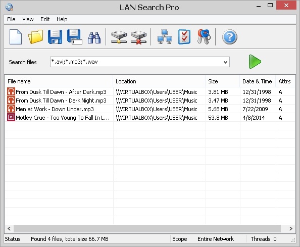 screenshot-SoftPerfect LAN Search Pro-1
