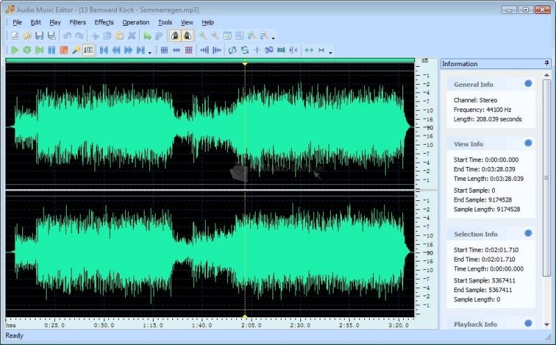 screenshot-SoftRM Audio Music Editor-1