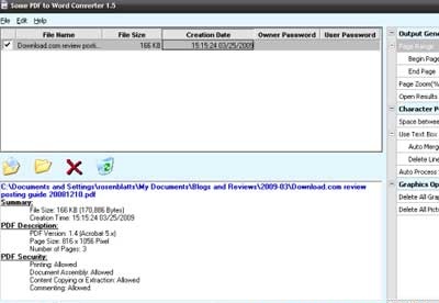 screenshot-Some PDF to Word converter-2