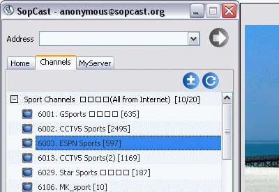 Не могу получить обслуживание sopcast на windows 7