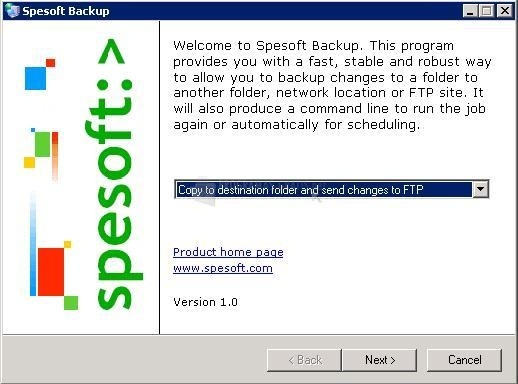 screenshot-Spesoft Backup-1