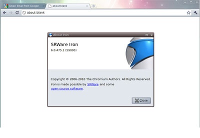 SRWare Iron 113.0.5750.0 free instals