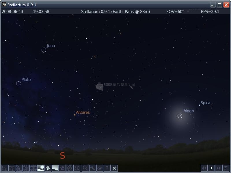 screenshot-Stellarium Portable-1