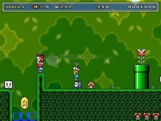 screenshot-Super Mario Bros Dual Dash-1