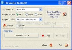 screenshot-Tau Audio Recorder-1