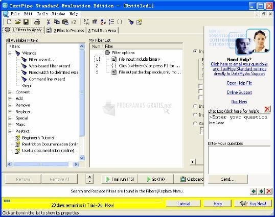 screenshot-TextPipe Standard-1