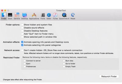 tinker tool for mac